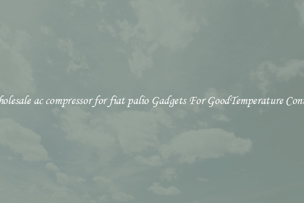 Wholesale ac compressor for fiat palio Gadgets For GoodTemperature Control