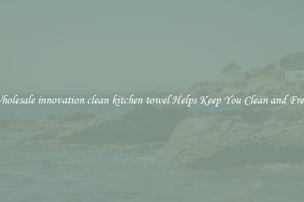 Wholesale innovation clean kitchen towel Helps Keep You Clean and Fresh